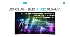 Desktop Screenshot of iringo.hu